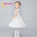 nuevos vestidos occidentales blancos del algodón del diseño de China viste los vestidos llenos de la princesa para los niños